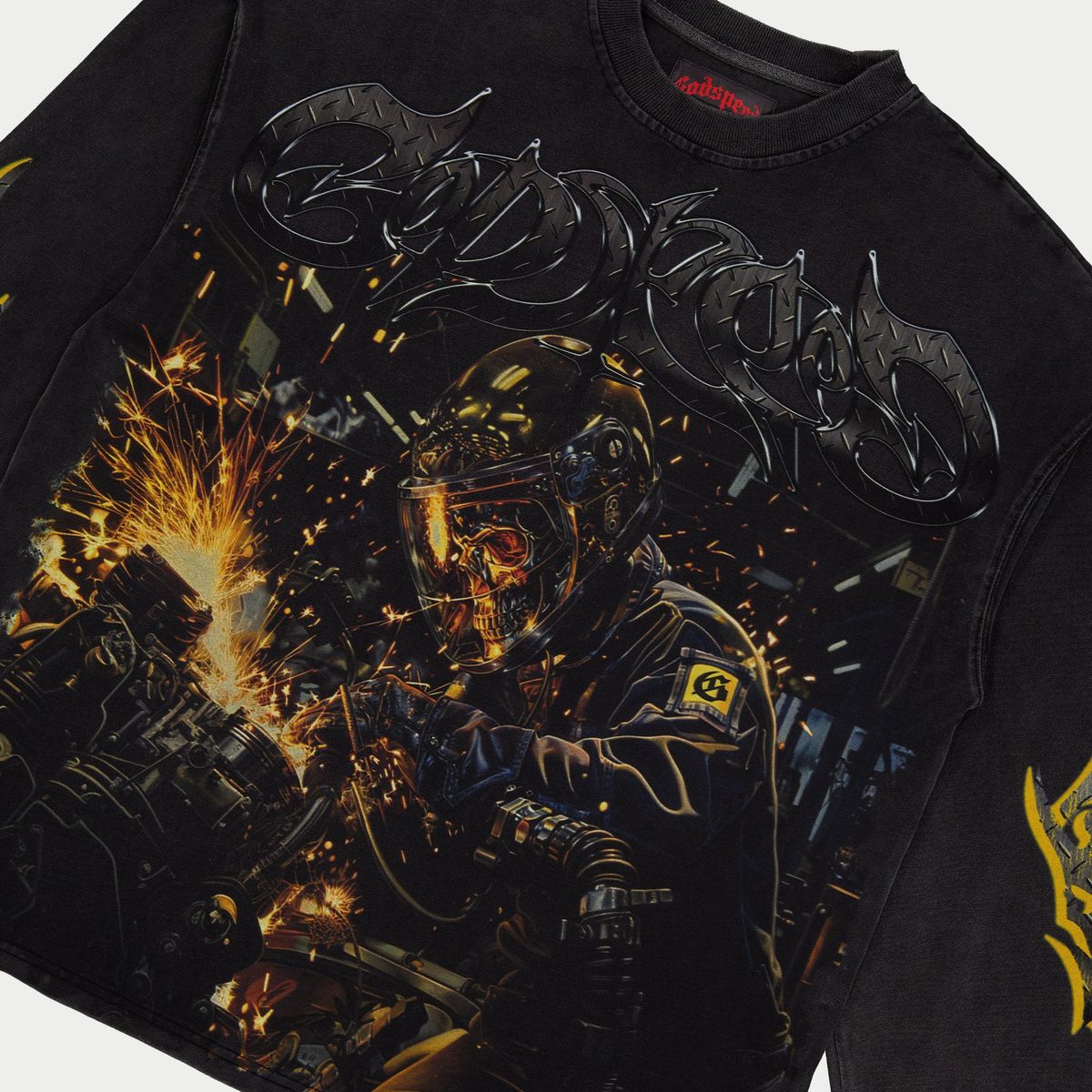 Goodspeed "Under-Construction-Black-Wash" Long Sleeve