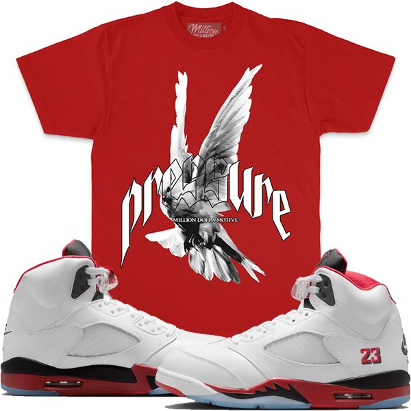 Million Dolla Motive (Pressure - Red T-Shirts)