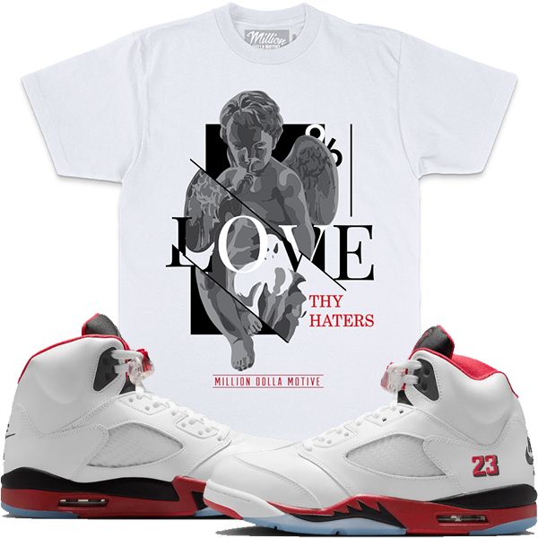 Million Dolla Motive (Love Thy Haters - White T-Shirts)