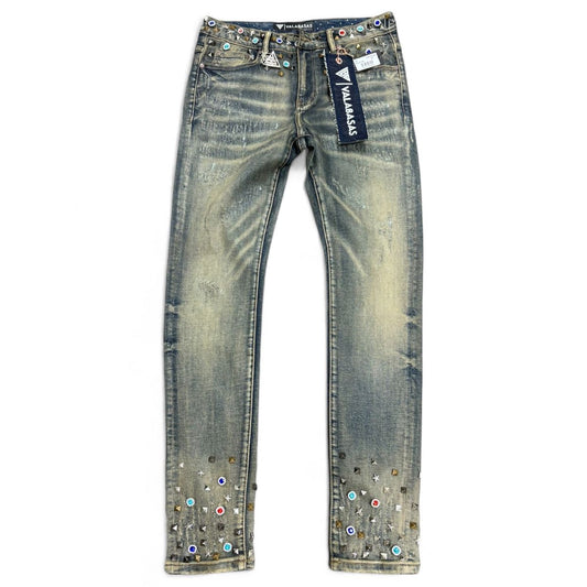 Valabasas Ionic Waxed Vintage Slim Jeans