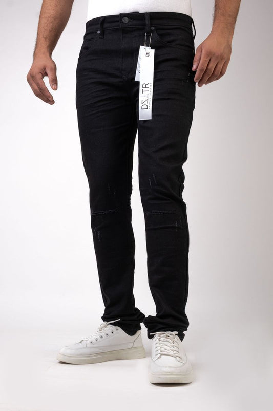 Disaster Super Stretch Denim - Slim Fit - Jet Black 3d (350)