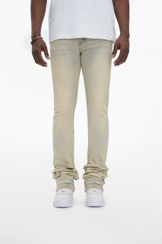 Anom Denim "Diminator" Vintage Stacked Flare Jeans