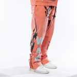 Wrathboy Hard To Kill Fullzip Hoodie Set Orange