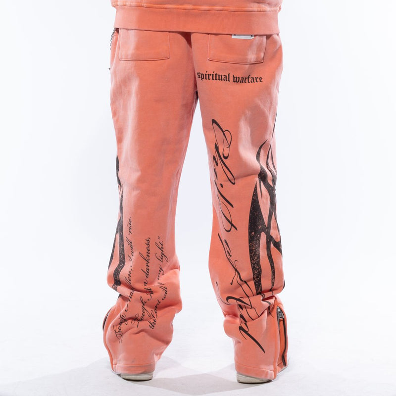 Wrathboy Hard To Kill Fullzip Hoodie Set Orange