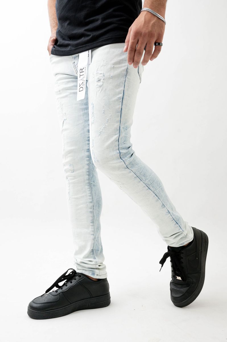 Disaster Super Stretch Denim - Slim Fit - Cloud Ice (455)