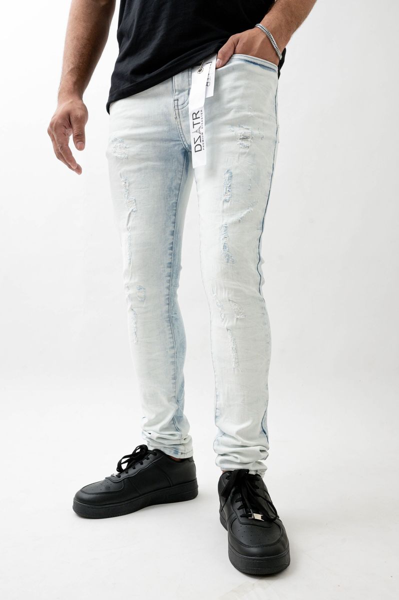 Disaster Super Stretch Denim - Slim Fit - Cloud Ice (455)