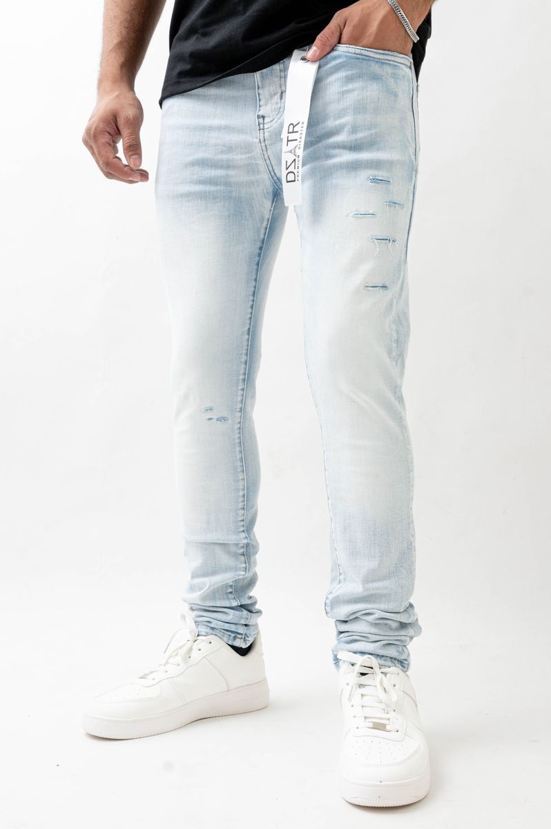 Disaster Super Stretch Denim - Slim Fit - Dirty Ice Slate (461)