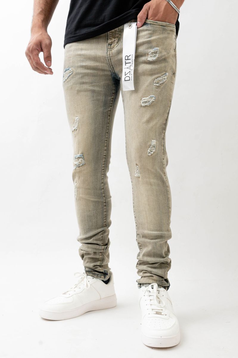 Disaster Super Stretch Denim - Slim Fit - Vintage Indigo (429)