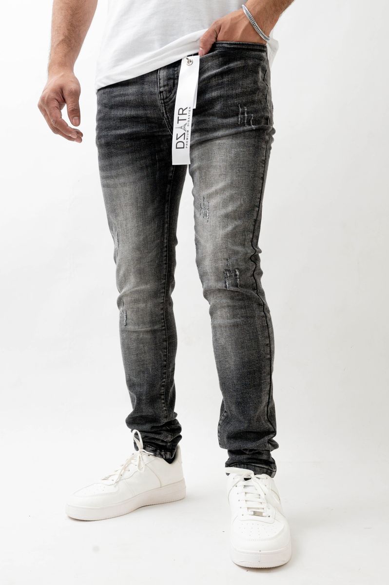 Disaster Super Stretch Denim - Slim Fit - Smooth Black (416)
