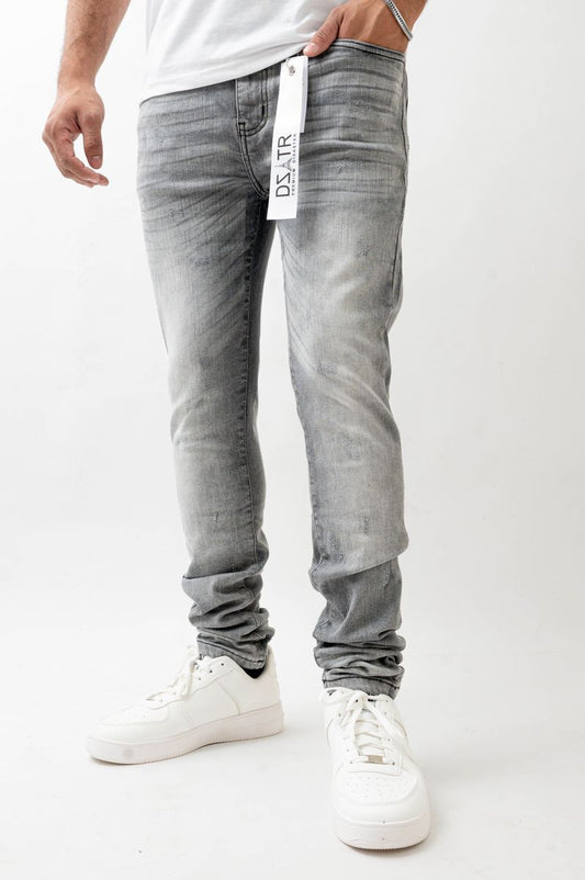 Disaster Super Stretch Denim - Slim Fit - Grey (466)