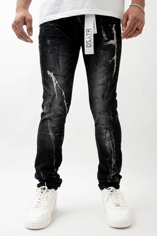 Disaster Super Stretch Denim - Slim Fit - Black Splash (552)
