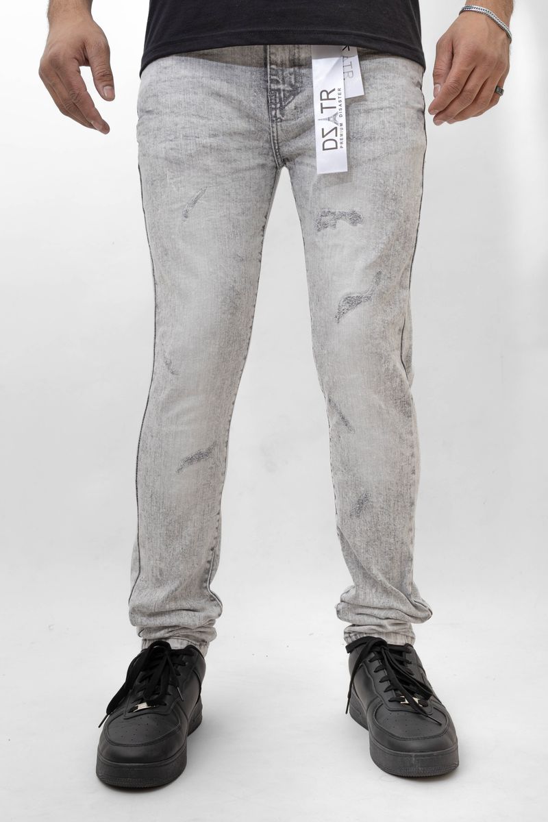 Disaster Super Stretch Denim - Slim Fit - Grey (434)