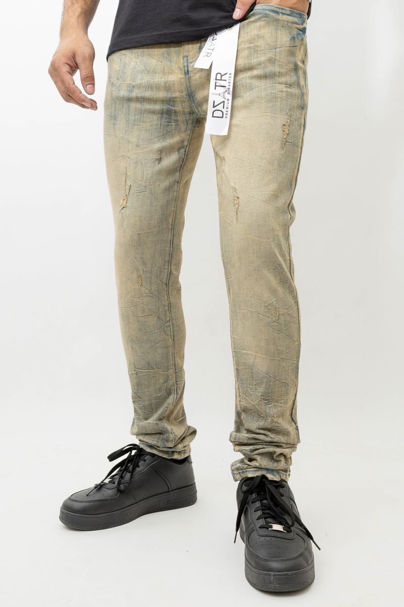 Disaster Super Stretch Denim - Slim Fit - Ice Vintage (438)