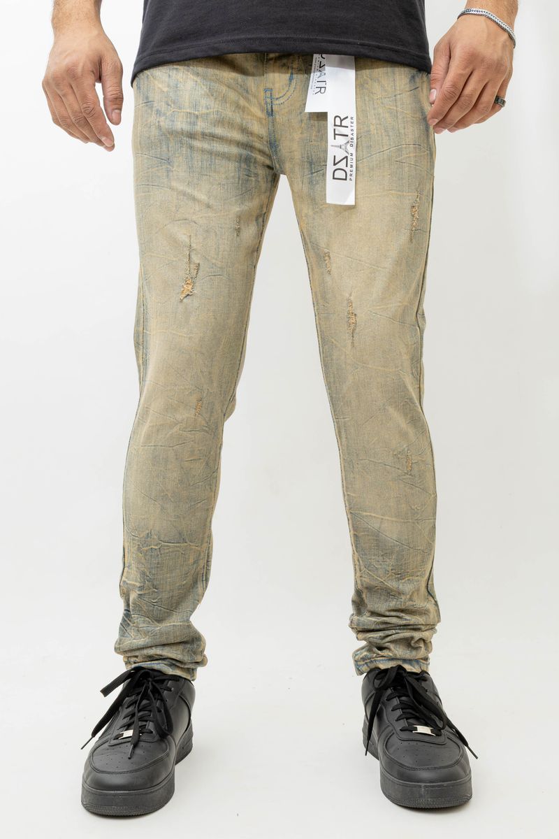 Disaster Super Stretch Denim - Slim Fit - Ice Vintage (438)