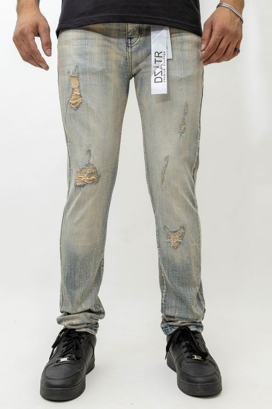 Disaster Super Stretch Denim - Slim Fit - Light Vintage (442)