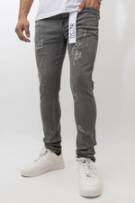Disaster Super Stretch Denim - Slim Fit - Dirty Wash Grey (482)