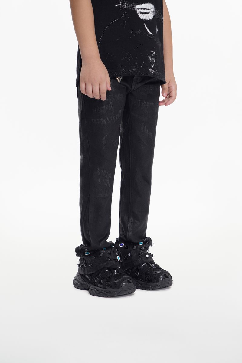 Valabasas Ion Wax Black Flare Stacked " Kids "