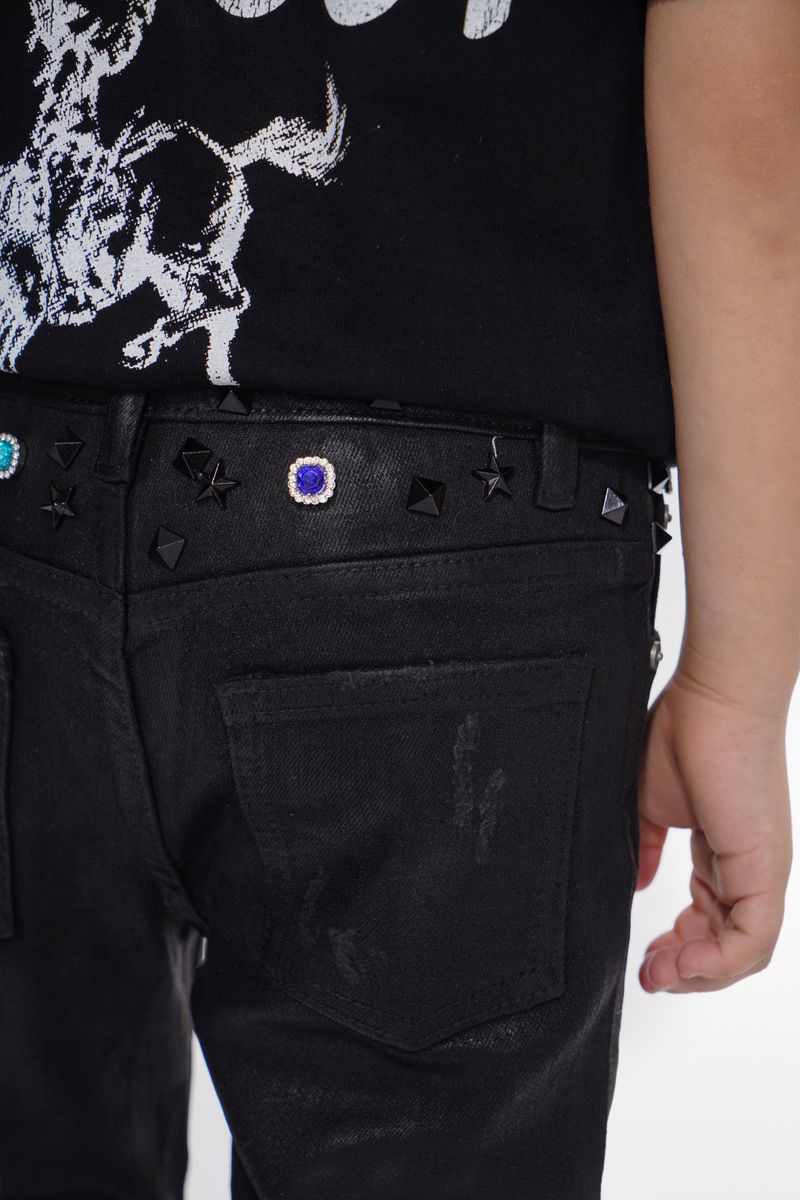 Valabasas Ion Wax Black Flare Stacked " Kids "