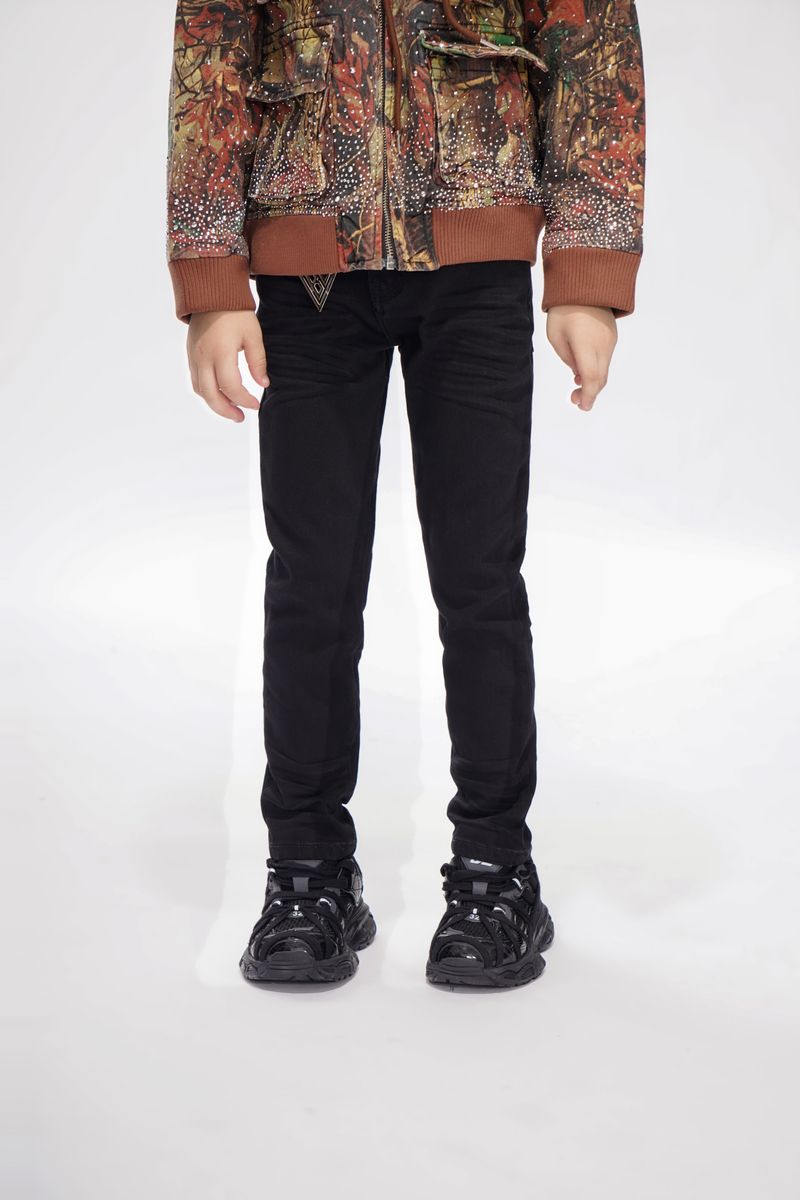 Valabasas Jr.Slim Kids Jeans Black " Kids "