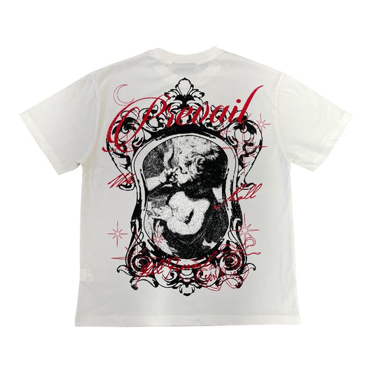 Concept "Prevail " White T-Shirt