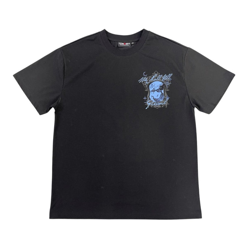 Concept "Prevail " Black T-Shirt