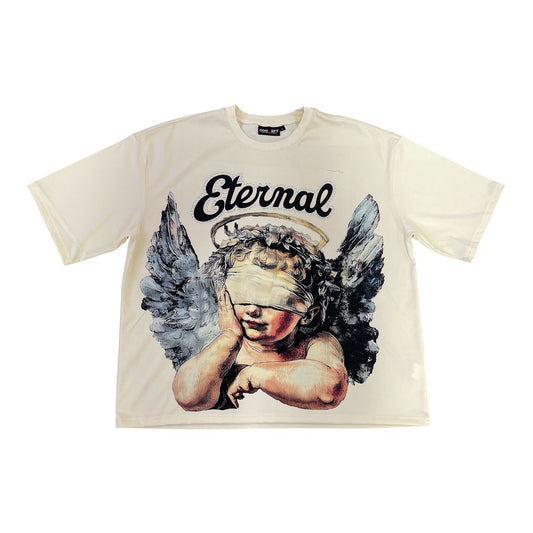 Concept "Eternal" Boxy Tee- Bone