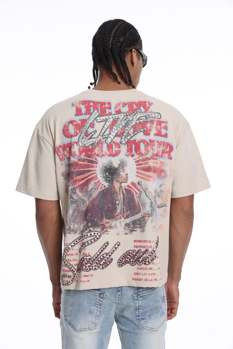 Syndicate "LND Tee" Beige