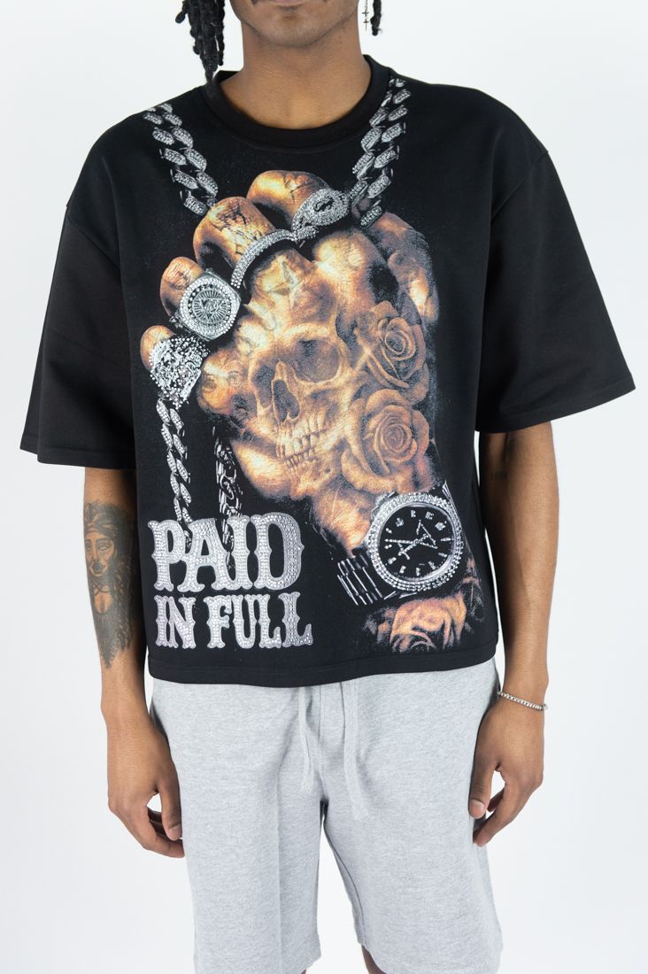Rebel Minds Paid In Full Black T-Shirt