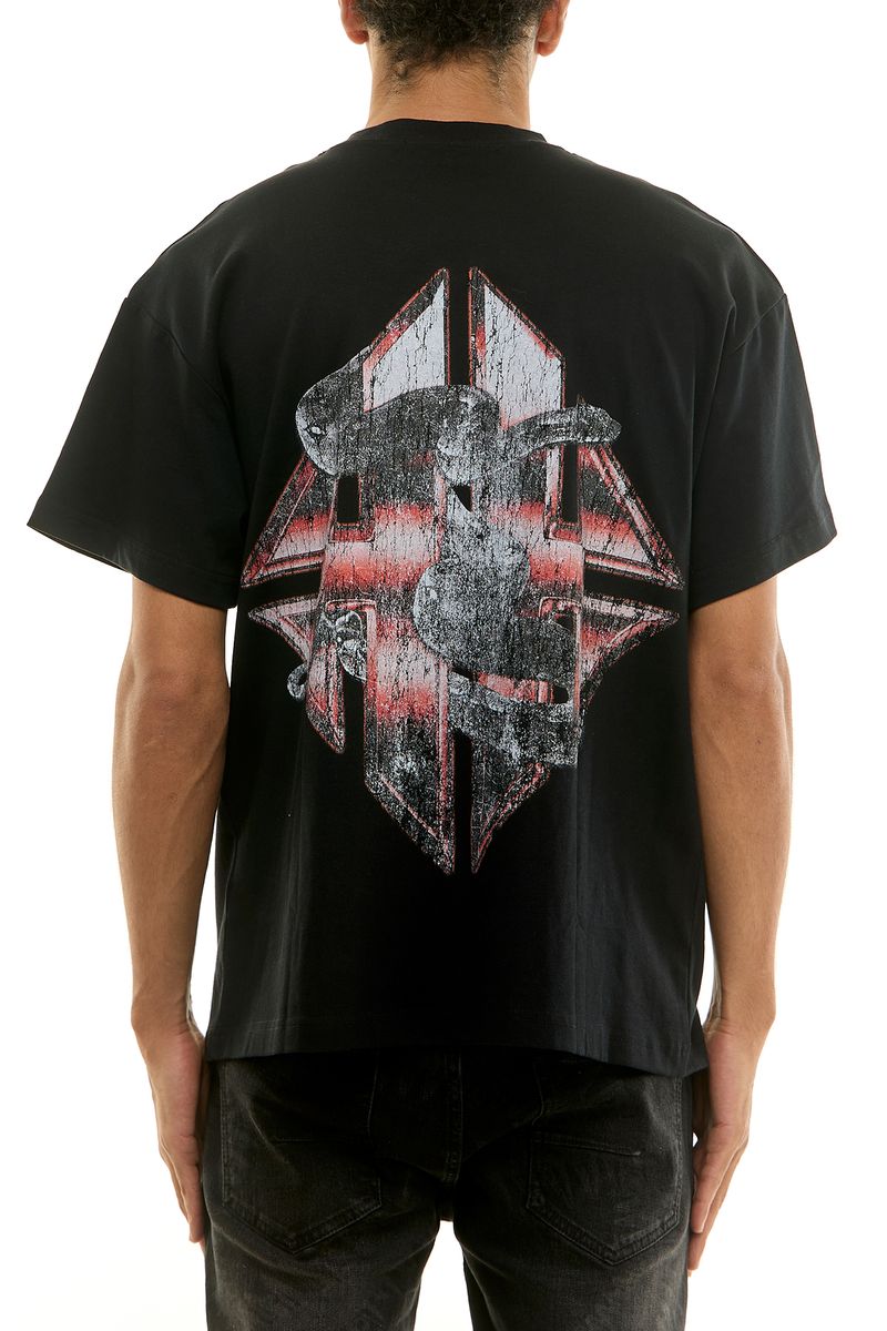 Kdnk Legend Rhinestone Black T-Shirt