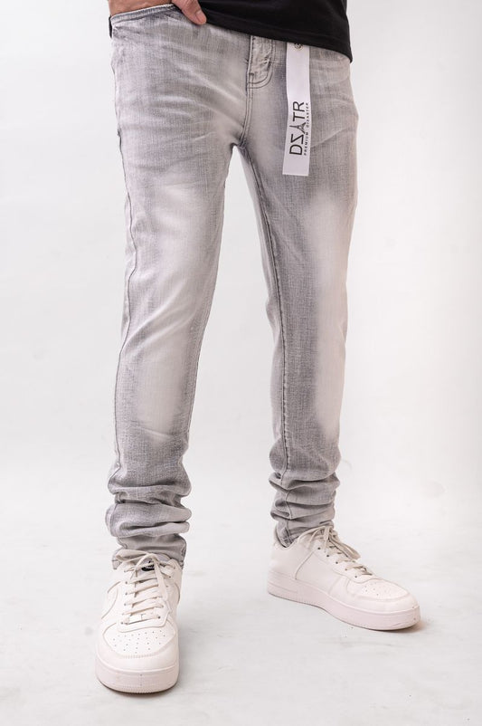Disaster Super Stretch Denim - Slim Fit - Grey  (602)