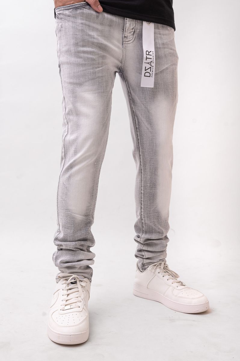 Disaster Super Stretch Denim - Slim Fit - Grey  (602)