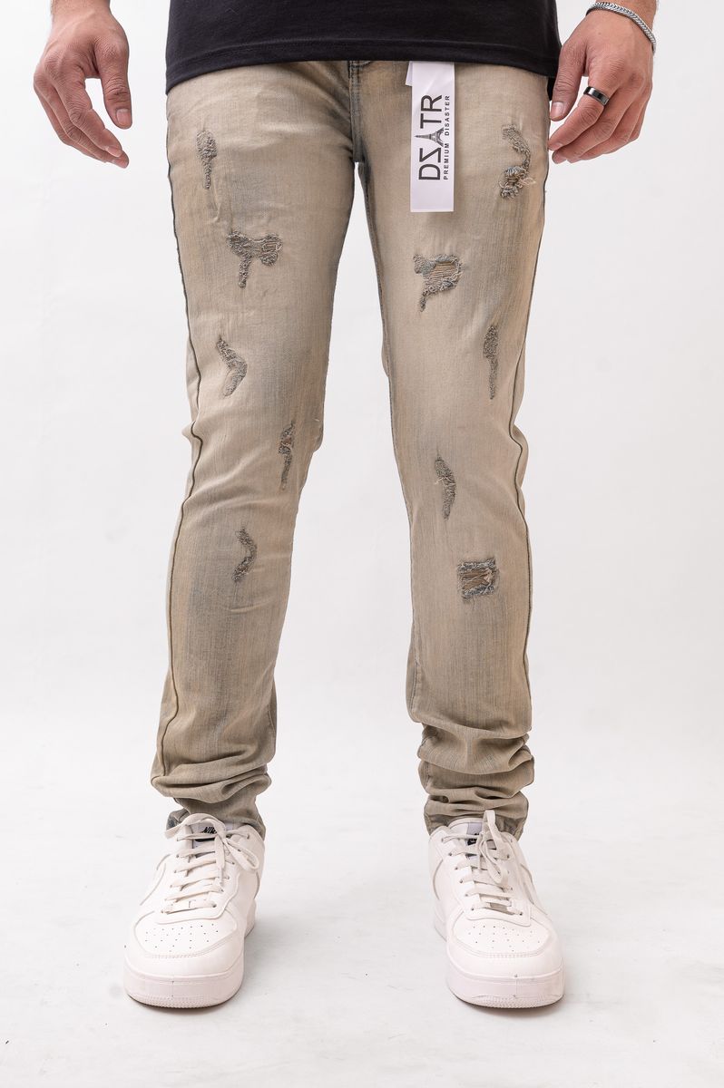 Disaster Super Stretch Denim - Slim Fit - Vintage (608)