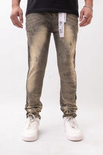 Disaster Super Stretch Denim - Slim Fit - Vintage Black (623)
