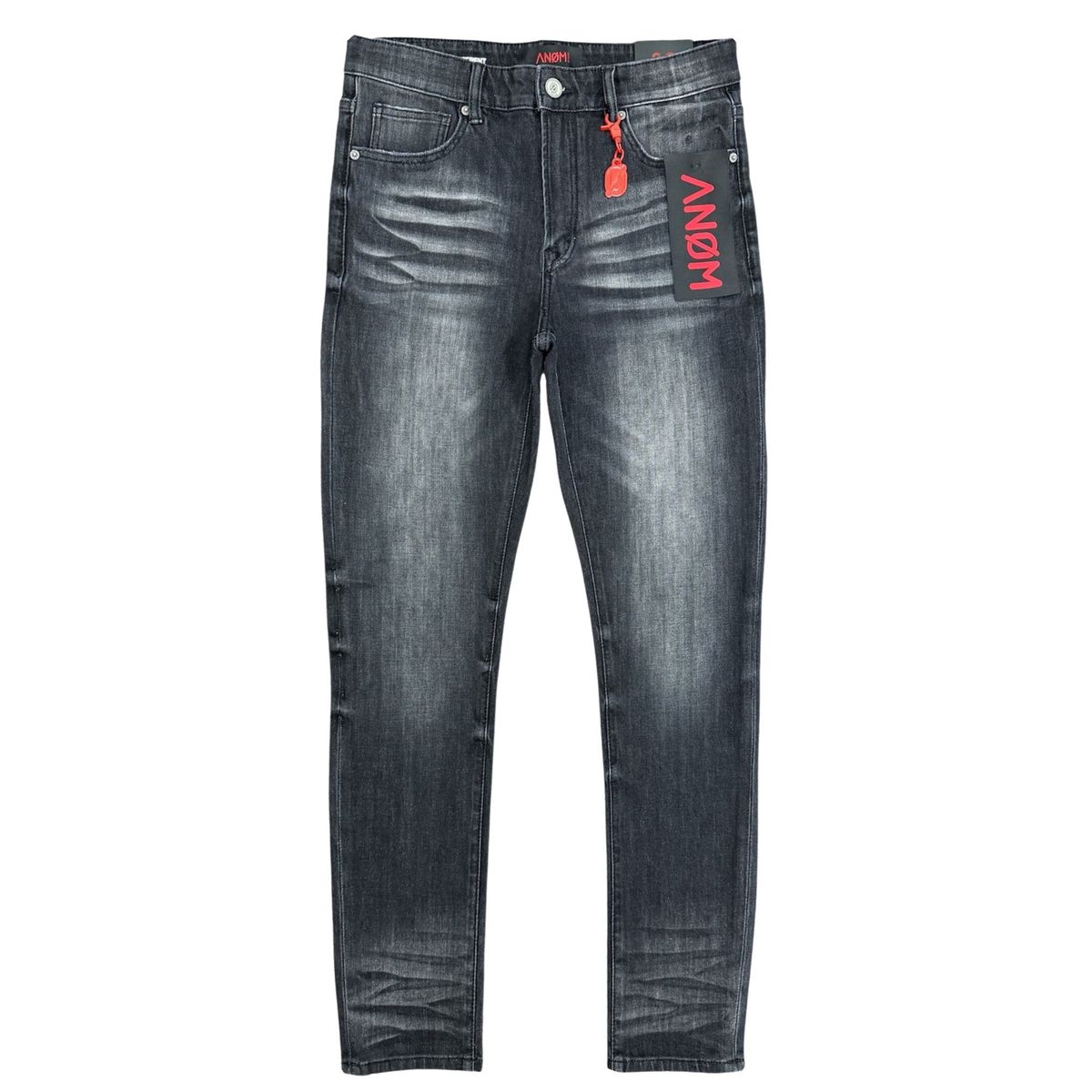 Anom Denim "360 " Black Wash  Skinny Jeans