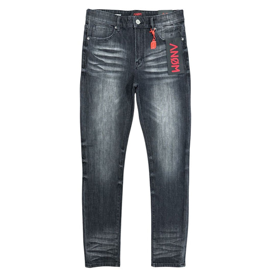 Anom Denim "360 " Black Wash  Skinny Jeans