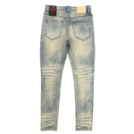 Anom Denim "360 " Vintage Blue Wash Skinny Jeans