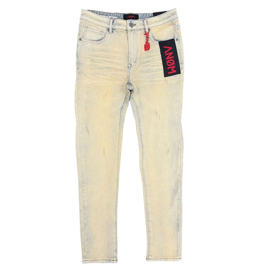 Anom Denim "360 " Light Vintage Skinny Jeans