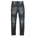 Anom Denim "360 " Black Wash  Skinny Jeans
