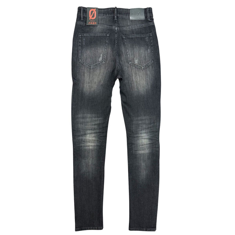 Anom Denim "360 " Black Wash  Skinny Jeans
