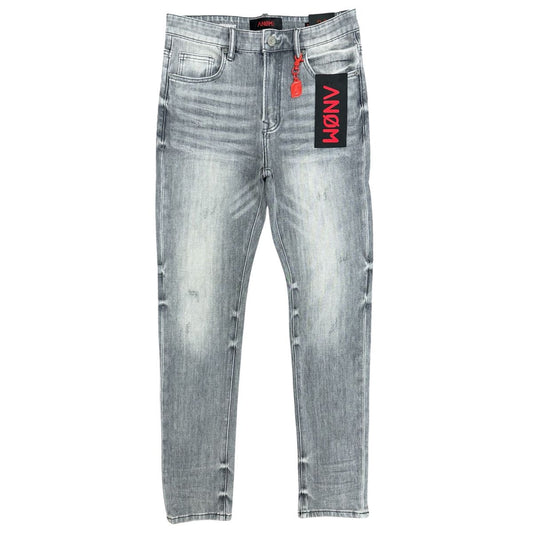 Anom Denim "360 " Grey Wash Skinny Jeans