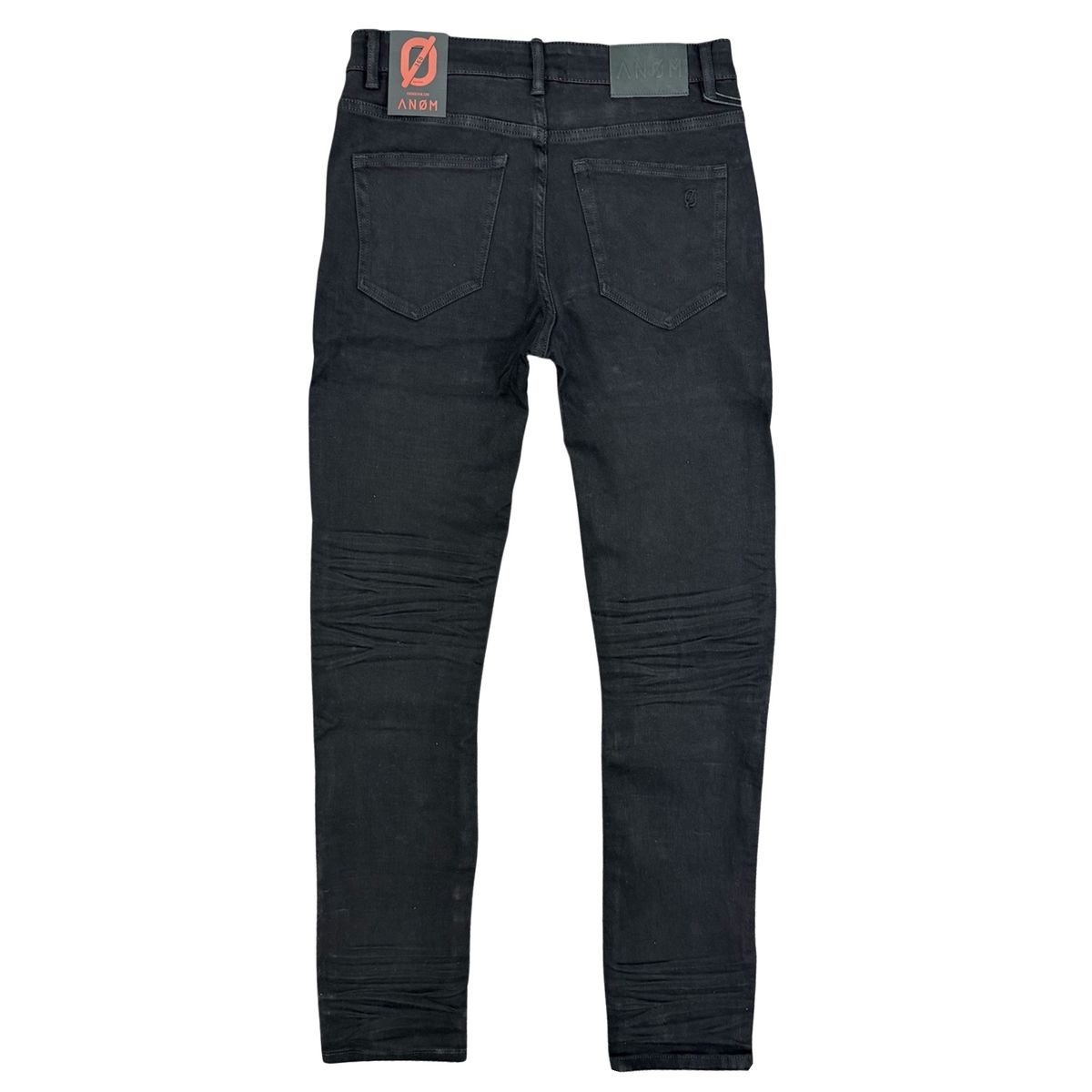 Anom Denim "360 " Jet Black Skinny Jeans