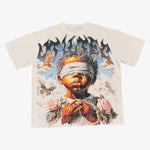 Vtilted "blinded" White T-Shirt