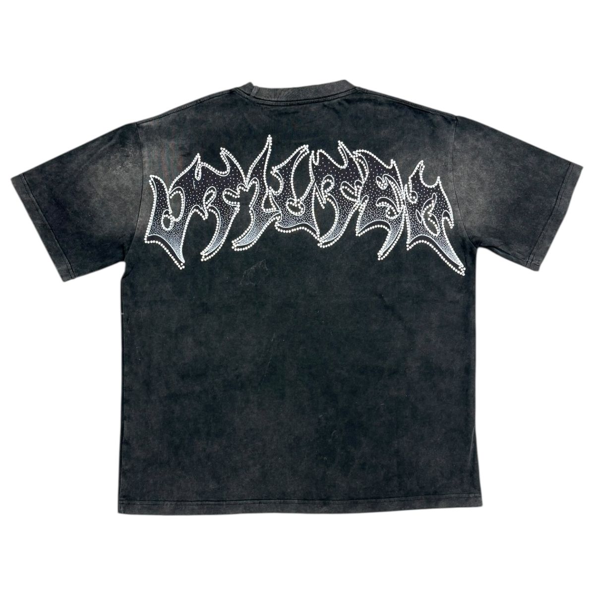 Vtilted "blinded" Wash Black T-Shirt