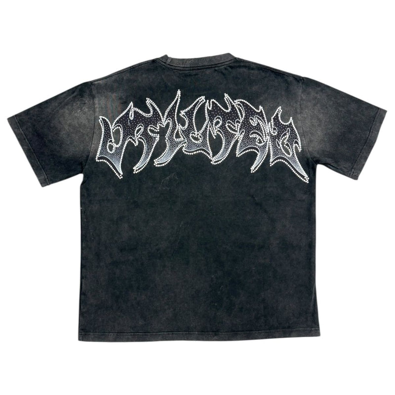 Vtilted "blinded" Wash Black T-Shirt