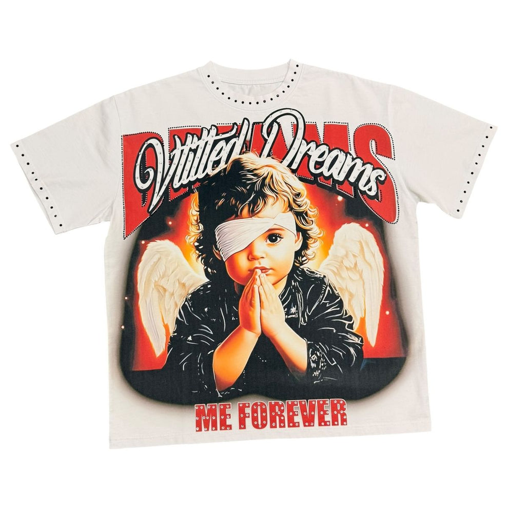 Vtilted "Loved" White T-Shirt