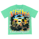 Vtilted "Miami " Wash Black T-Shirt