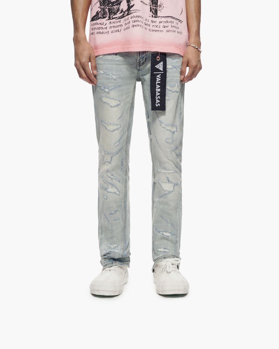 Valabasas "Trance" Flear Stacked Jeans