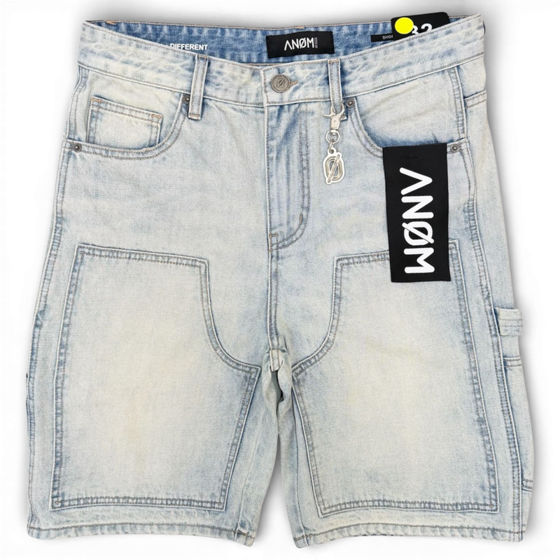 Anom Builder Ice Blue Jeans Shorts