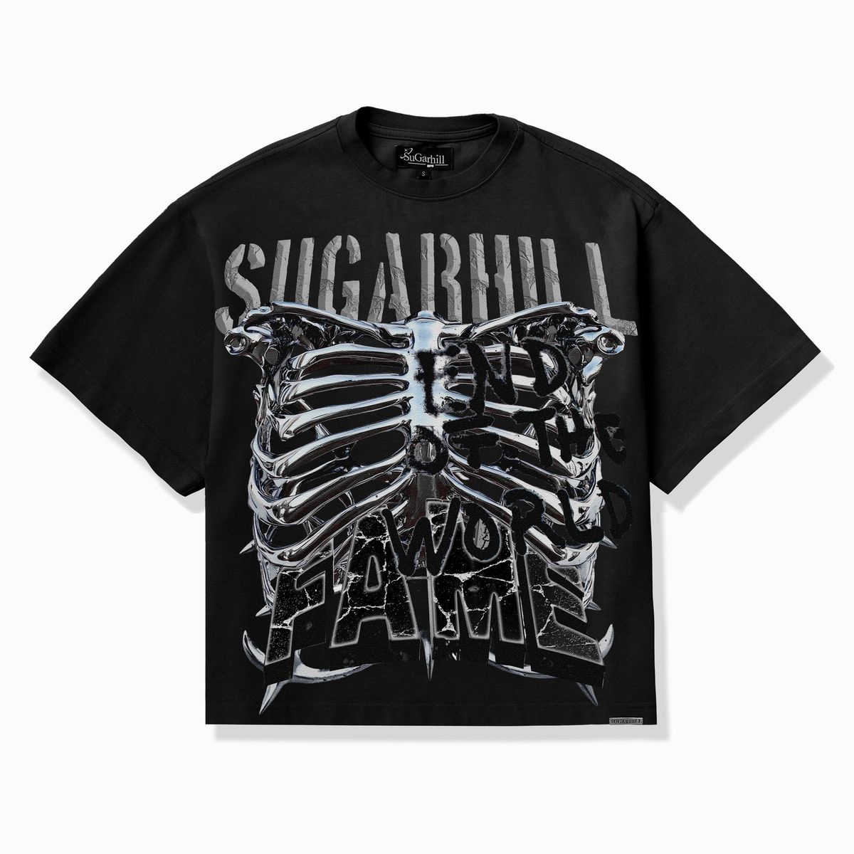 Sugarhill "End OF The World" T-Shirt Black