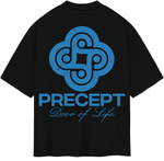 Precept Warior Cupido Printing & Rhinestone Black T-Shirt